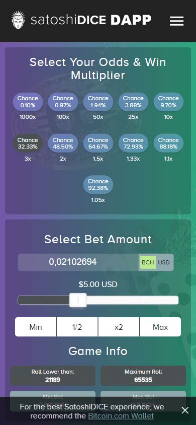 Satoshidice dapp casino review